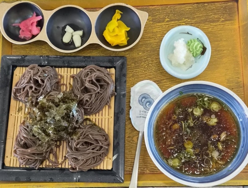 포항 송라 맛집 반송정국시 살얼음 메밀소바 내돈내산 찐후기