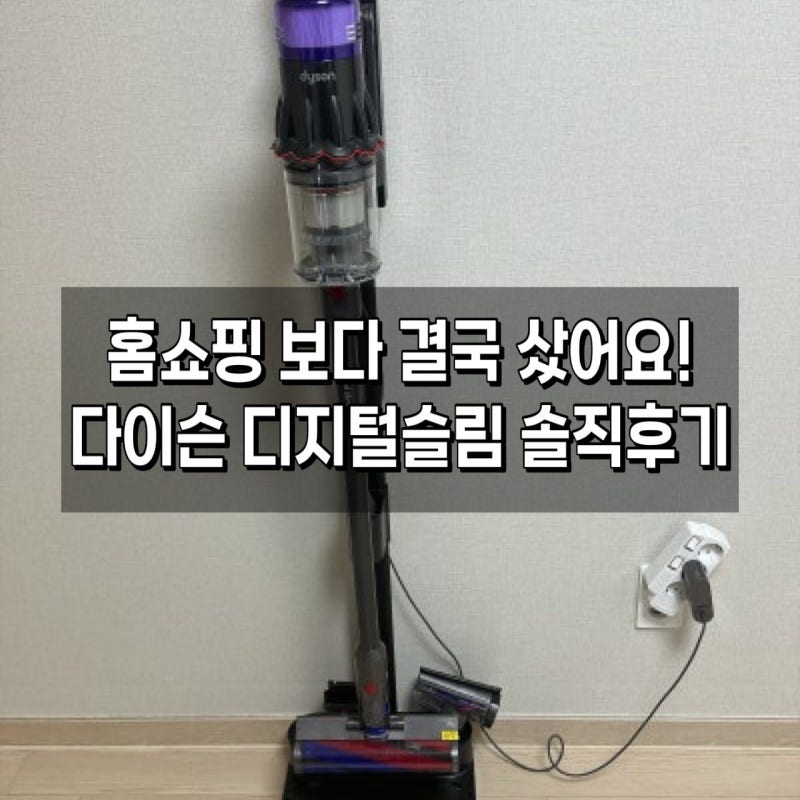 다이슨 디지털 슬림 청소기 후기｜홈쇼핑 구매 가격, 구성품부터 실사용 장단점까지 총정리 ....