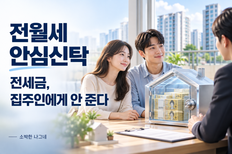 전세금 집주인에게 안 준다｜전월세 안심신탁 vs 전세보증보험 차이