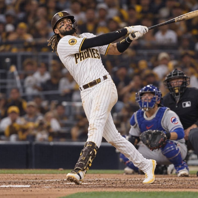 [MLB] '초구 405피트' 패드리스 타티스 주니어, 작년 컵스전 설욕을 8-0으로 열었다