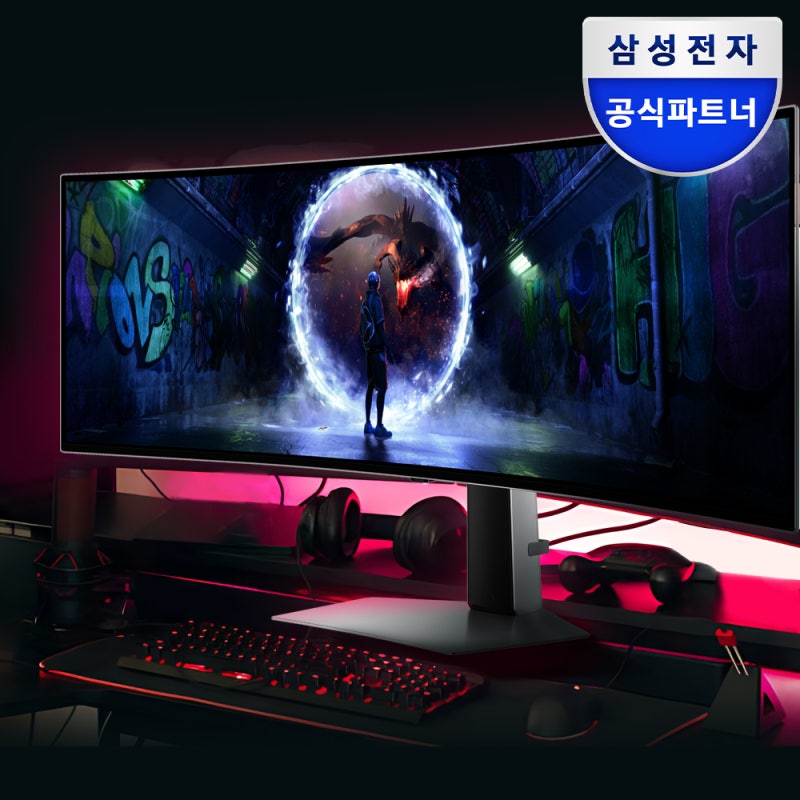 내 방이 순식간에 롤파크! 삼성 49인치 게이밍 모니터 S49DG930 후기