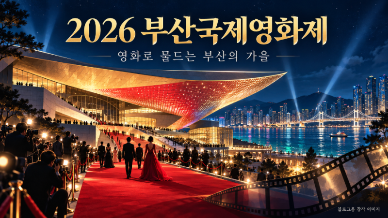 Busan International Film Festival 2026 Opens October 6th! Opening Film, Actor Events, Ticketing Information Guide