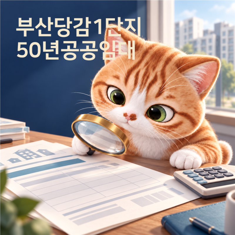 [부산당감1단지 50년공공임대] 예비자 100명, 기존 대기 201명
