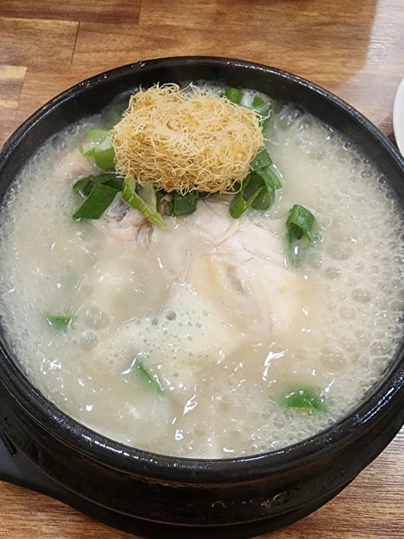 부산 연산동 시청 삼계탕 맛집 흑임자 추천 부원삼계탕