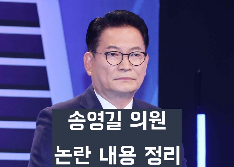 '대통령 모시고 식사 중' 송영길 논란 내용 정리 '생방송 중 인터뷰 중단'