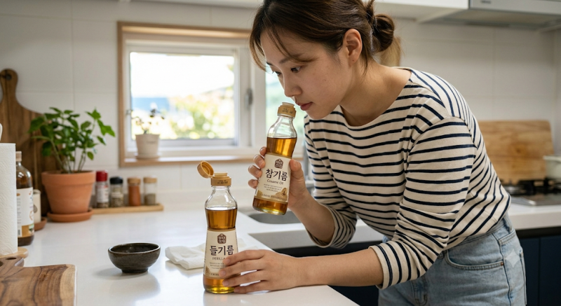 참기름 들기름 보관방법｜냉장 보관해야 하는 기름은 따로 있습니다