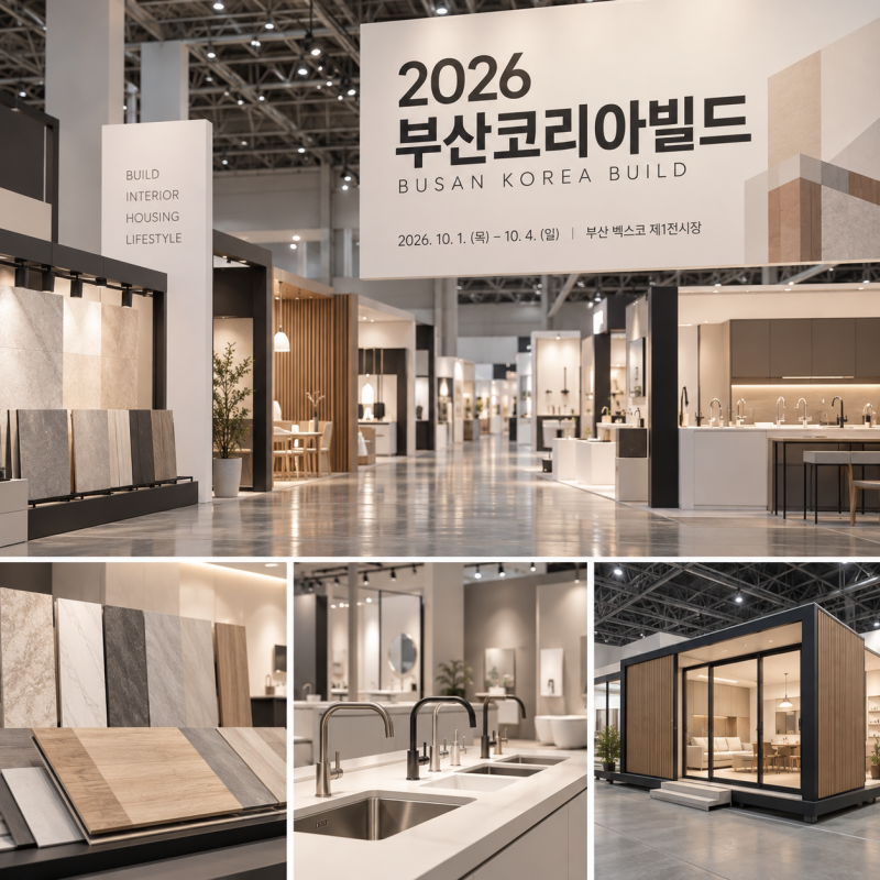2026 부산코리아빌드, 벡스코 인테리어 박람회 무료입장 & 관람 포인트