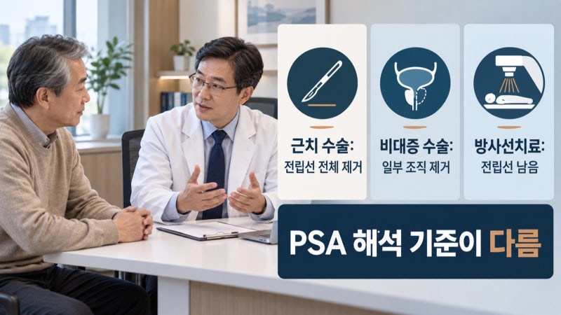전립선암 수술 후 PSA 수치, 첫 검사 시기와 결과지 읽는 법