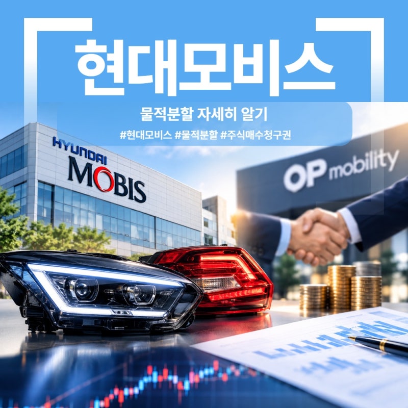 현대모비스, 램프사업을 6,000억 원에 넘긴다 | 물적분할 공시 쉽게 읽기