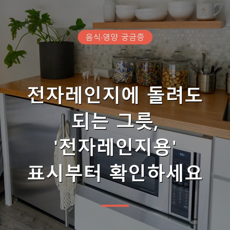 전자레인지 용기 재질 구분법, 멜라민과 PET는 왜 안 될까