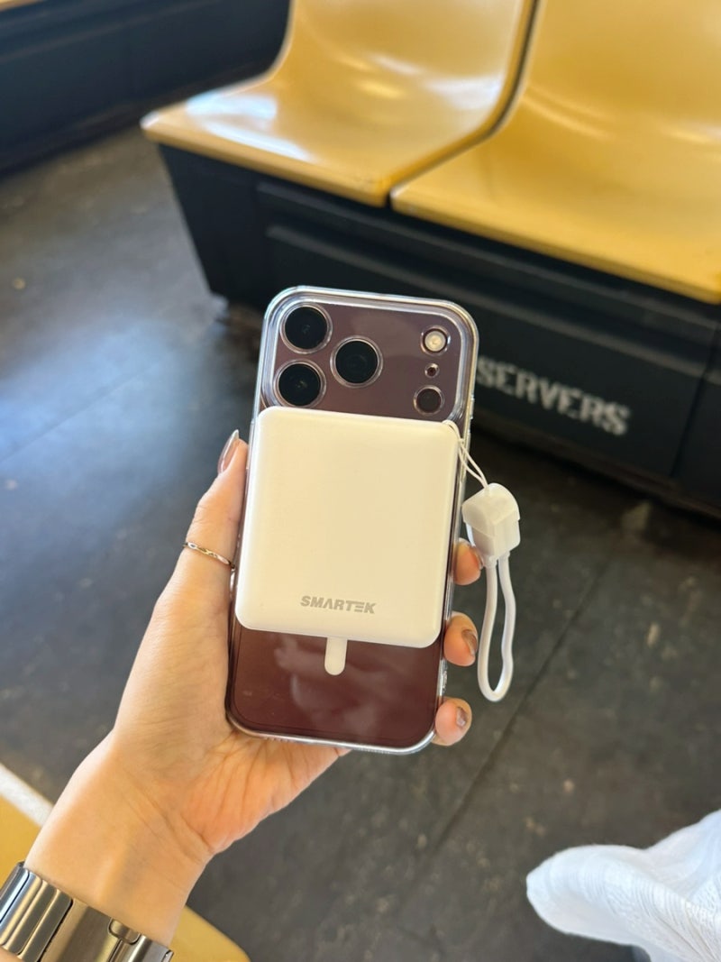 맥세이프 보조배터리 I 스마텍 미니 보조배터리 10000mAh