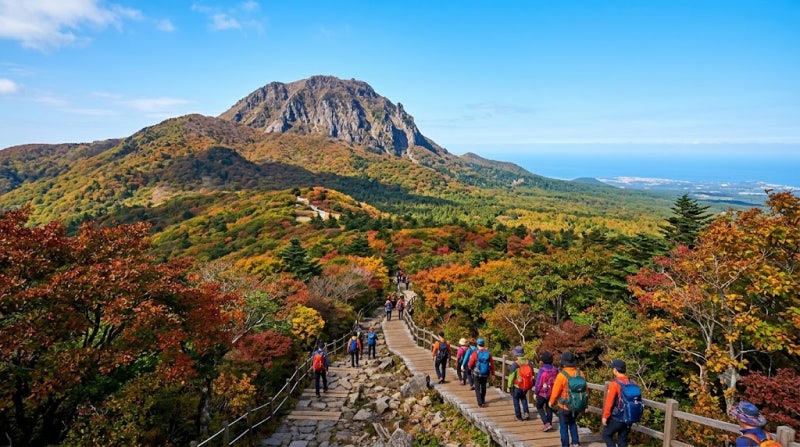 제주 한라산 입산 시간 변경 10월부터 통제 단축 코스별 마감시간 예약 주차 요금 정리