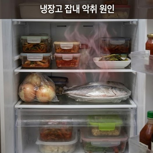 냉장고 잡내 악취 원인 및 커피 찌꺼기 탈취제 활용법