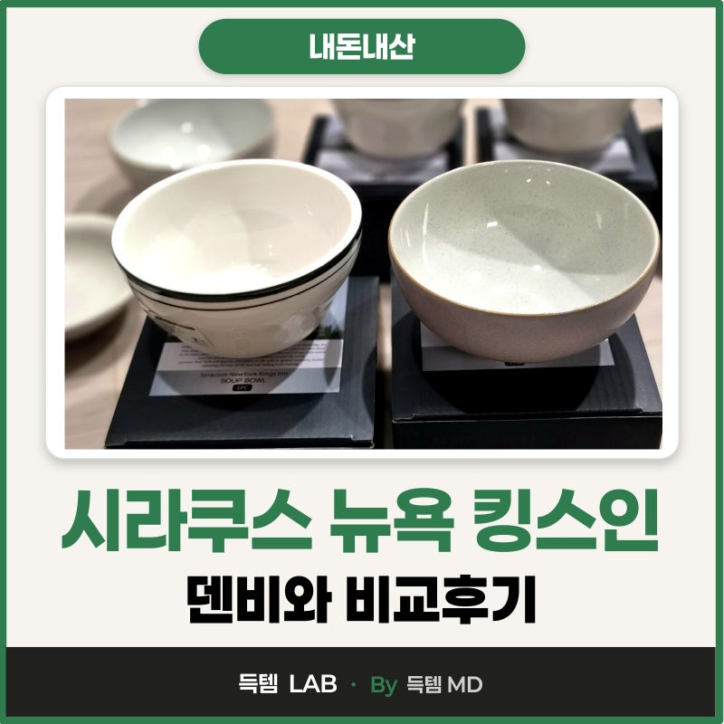 신혼 시라쿠스 뉴욕 킹스인 칼딘그린 접시세트 12P 내돈내산 솔직후기(덴비 비교)