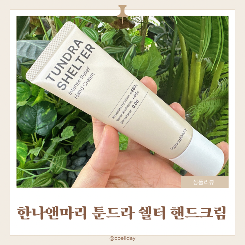 아이가 “엄마 손 할머니 같아” 한마디에 찾은 한나앤마리 툰드라 쉘터 고보습핸드크림