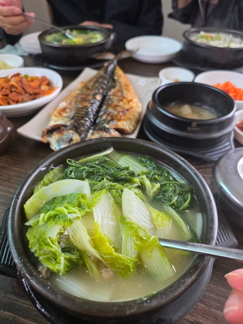 제주 함덕 맛집｜함덕촐래밥상 노몰(배추)각재기국,놈삐(무)각재기국 아침식사 추천