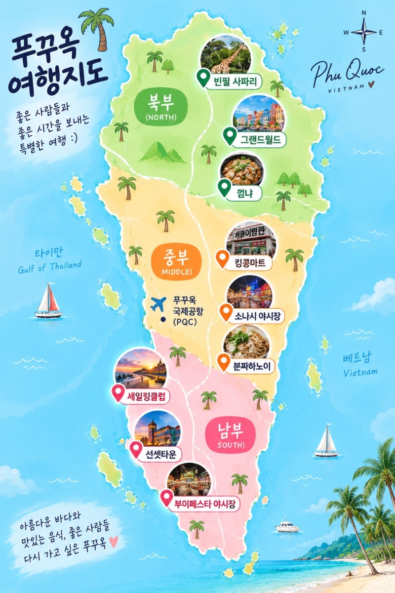 아이랑 대가족 푸꾸옥 여행 3박5일ㅣ10인 가족여행 준비·비용·일정