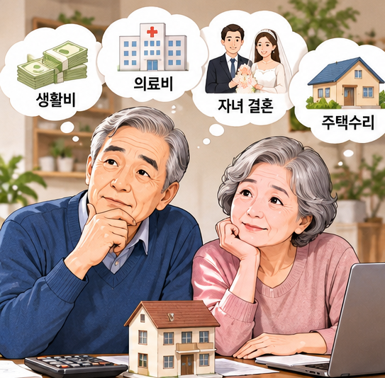 60대들이 주택담보대출을 찾는 이유｜노후자금부터 생활비까지 알아보기