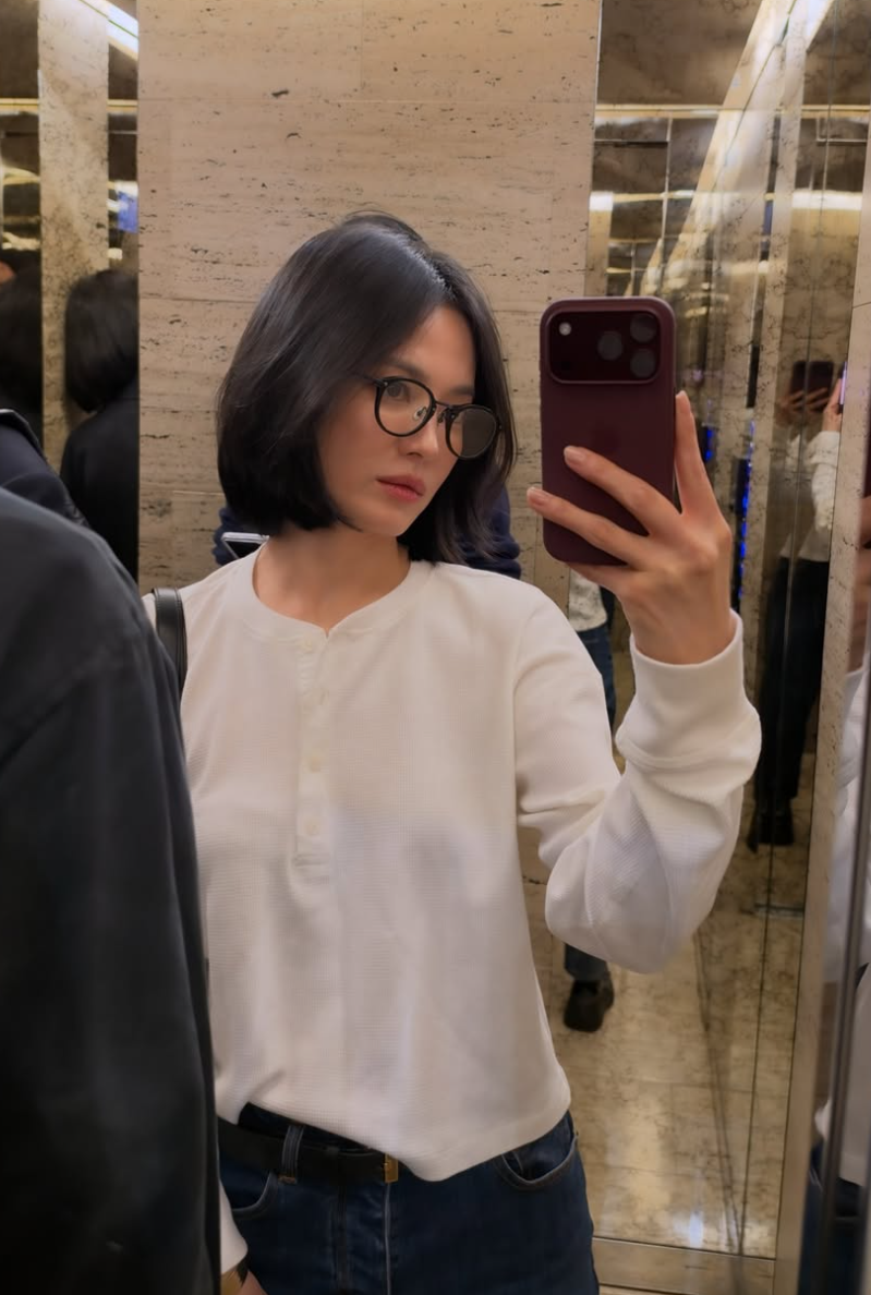 송혜교 안경 커니 밀턴2 블랙 보스턴 안경테 가격 정리