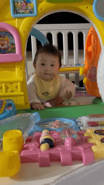 뽀로로 국민문짝 vs 리틀타익스 액티비티 가든 비교｜6~8개월 아기 하나만 산다면?