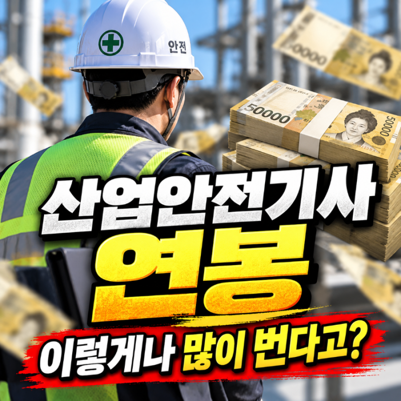 산업안전기사 연봉, 이렇게나 많이 번다고? 실제 채용공고 봤더니