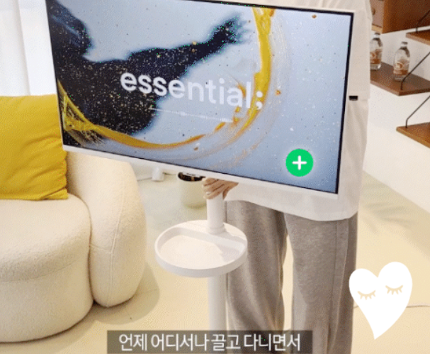 삼성 스마트모니터 M7 삼탠바이미 이동식 TV 추천 이유