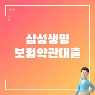 삼성생명 보험약관대출 방법 조건 자격요건, 직접 겪어보고 깨달은 현실 주의사항 총정리