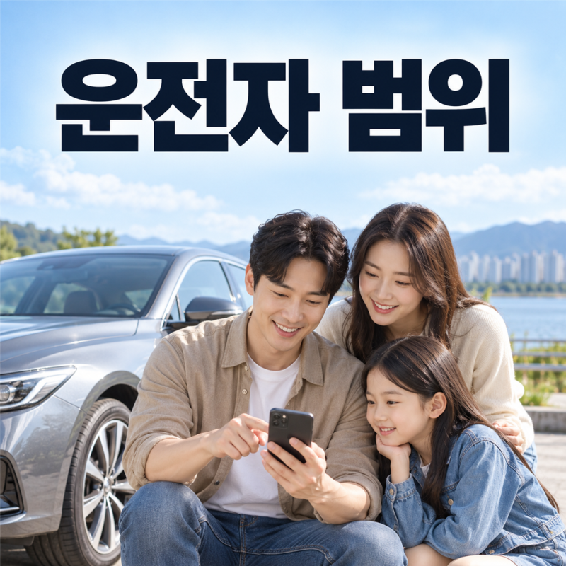 자녀가 하루 운전한다면? 자동차보험 운전자 범위 시작 시간부터 확인