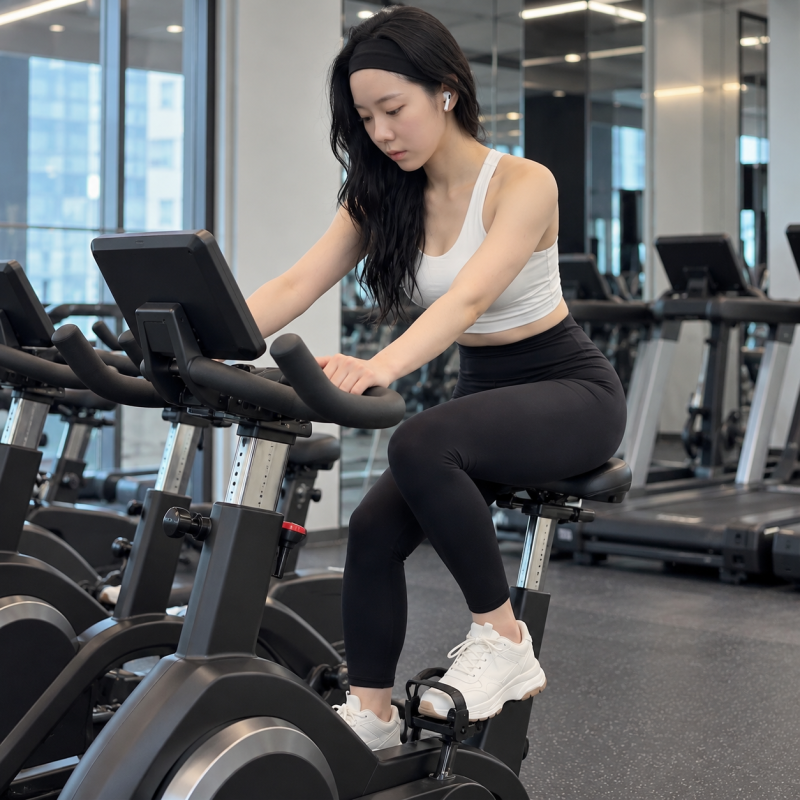 “실내자전거 안장이 불편하다면?” 페달 위치부터 살펴볼 때