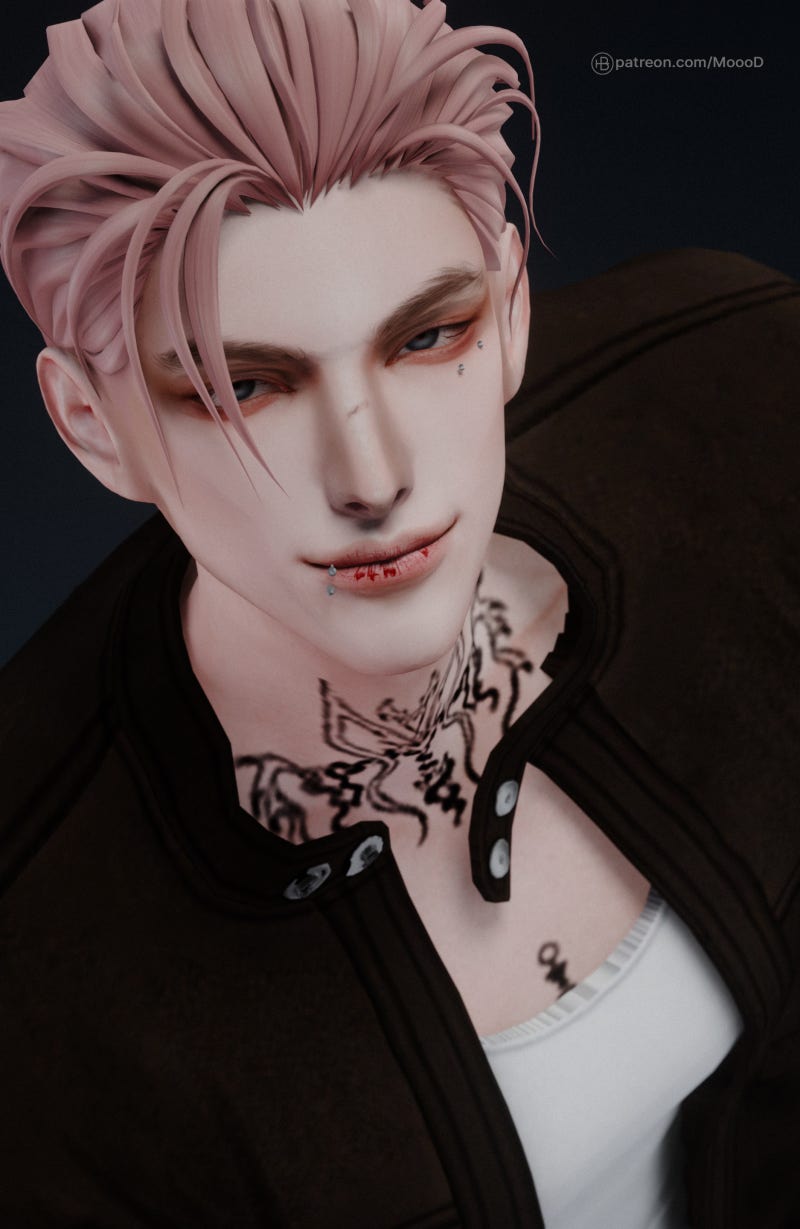 [심즈4] MoooD Maxis Match Hair N16 - VER1/2 : 네이버 블로그