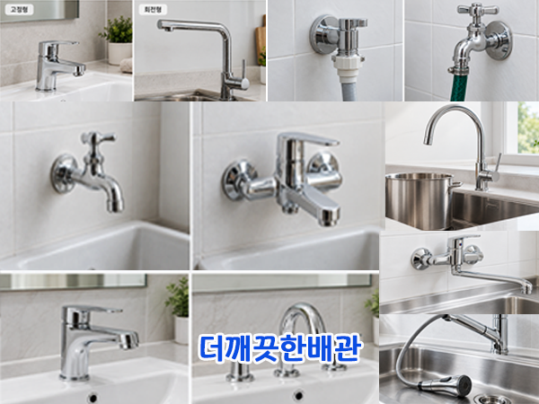 수전교체 할때 수전 종류와 선택 방법, 싱크대·세면대·호스용 수도꼭지의 재질과 장단점