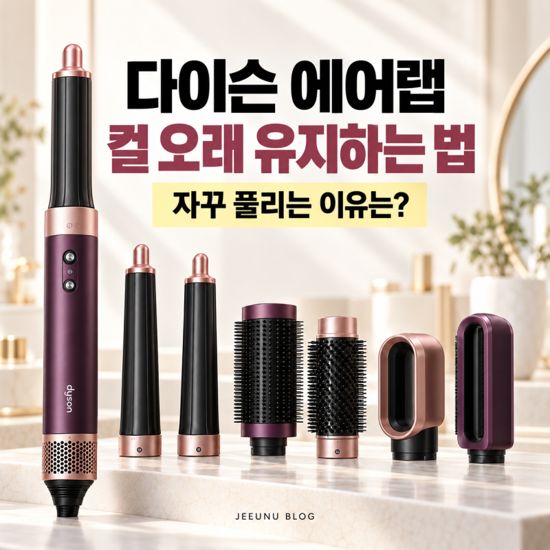 다이슨 에어랩 컬 오래 유지하는 법, 자꾸 풀리는 이유는?