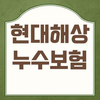 현대해상 누수보험 신청방법 조건 한눈에, 모르면 나만 손해보는 3가지
