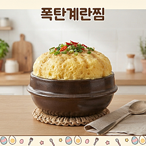 폭탄계란찜 만들기 뚝배기 실패없는 황금레시피 4단계
