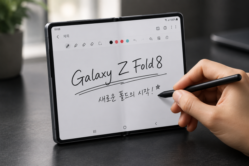갤럭시 Z 폴드8 자급제 가격 정리, 256이냐 512냐 그게 문제다