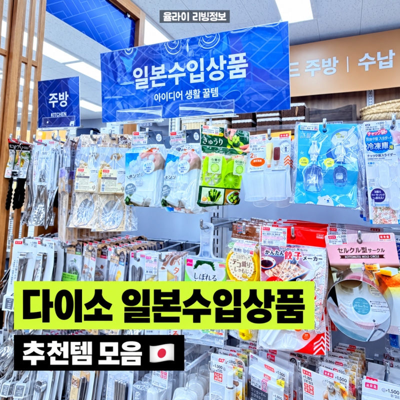 다이소 일본수입상품 추천템 , 보이면 일담 담아야 할 아이템