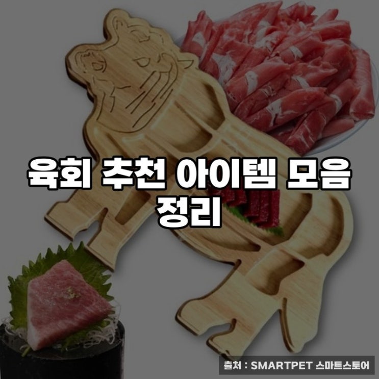  육회 추천 아이템 모음 정리