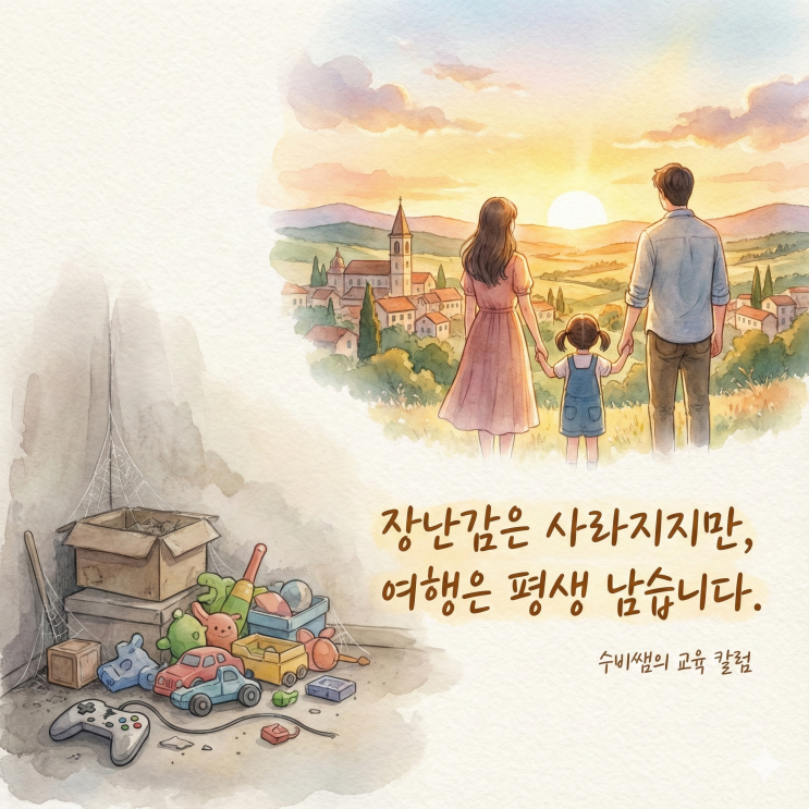  부자들이 아이의 장난감 대신 '여행'에 돈을 쓰는 진짜 이유 (교실 밖에서 크는 아이들)