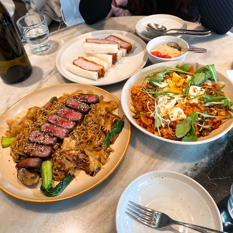  [한남동 맛집] 여섯 번 방문한 카츠산도 & 브런치 맛집 다츠 DOTZ