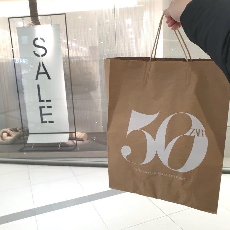  [평일일상] ZARA 자라 세일 상품정보｜자라 50% 세일 쇼핑 후기
