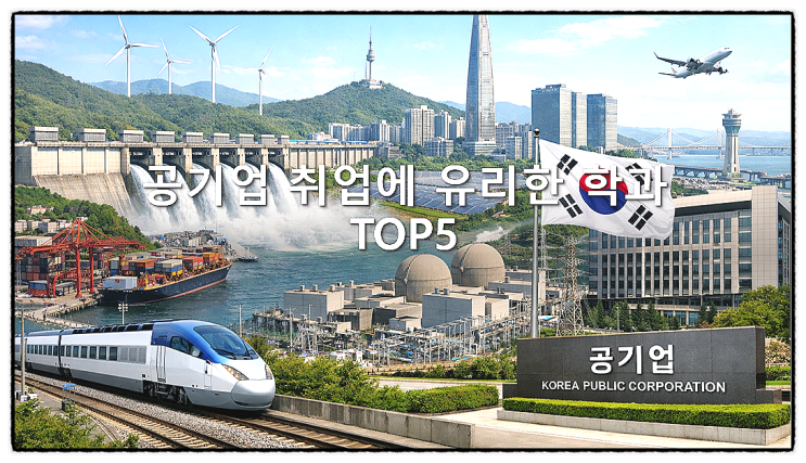  공기업 취업에 유리한 학과 TOP5