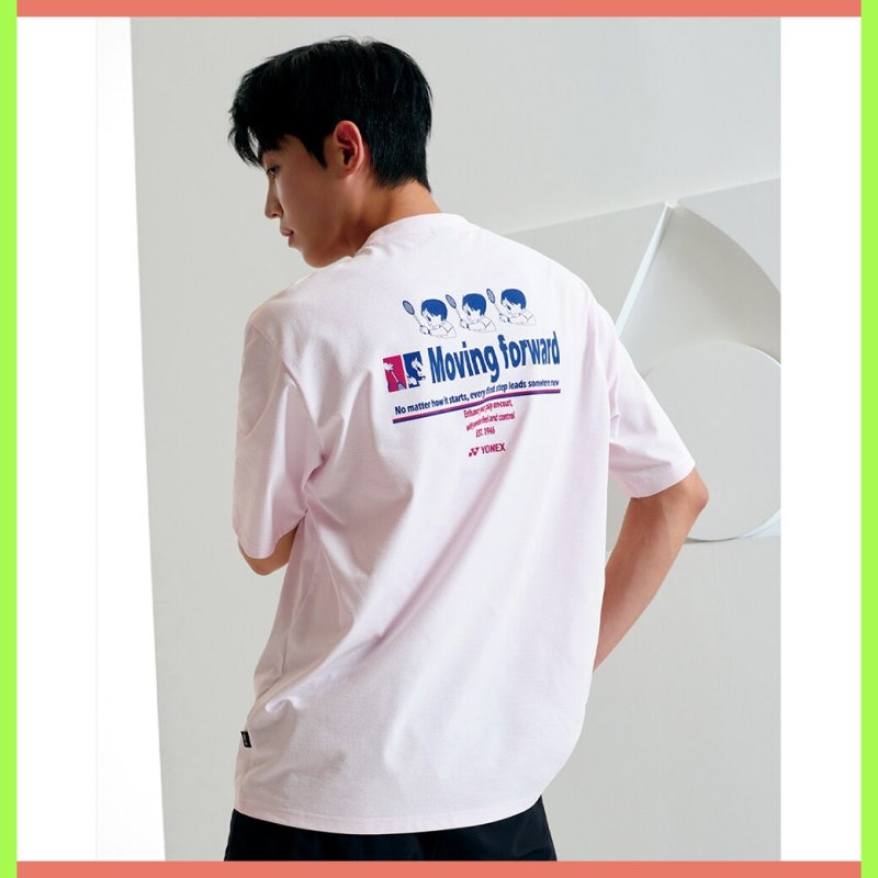 요넥스 243TS038U 배드민턴 공용 오버핏 반팔 티셔츠 알아보자