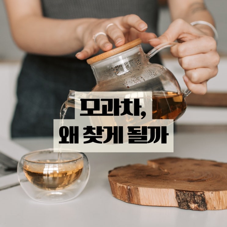 모과 효능, 모과차로 즐기는 이유