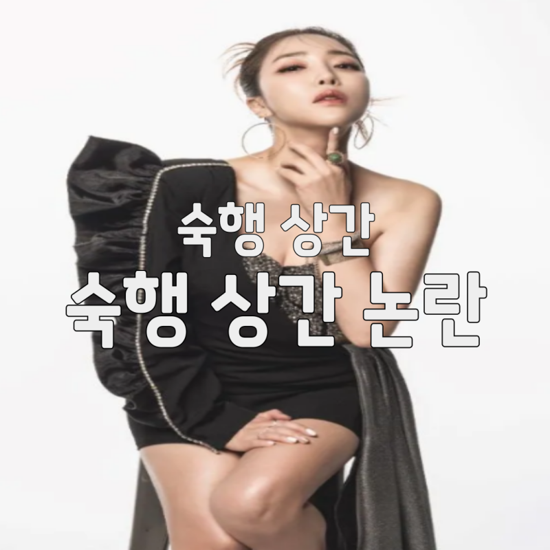 가수 숙행 상간 소송 논란 정리, 상간 위자료 처벌 수위(숙행프로필)