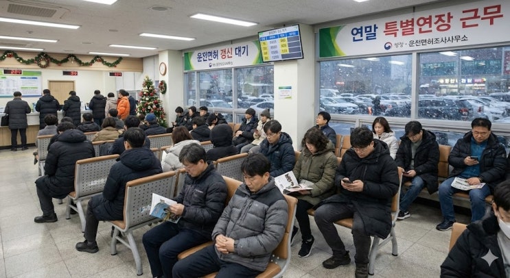  "성심당 오픈런 온 줄" 연말 운전면허 갱신 대란 이제 그만