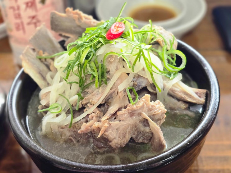  제주공항근처맛집 아침식사하기 좋은 용두네해장국 추천