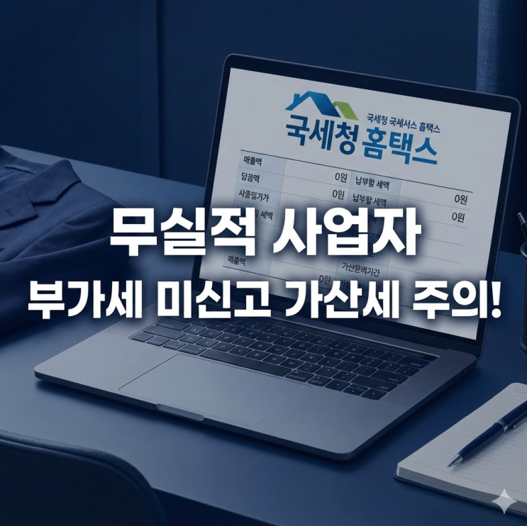  매출 0원인데 부가세 신고 꼭 해야 할까? 안 하면 생기는 무서운 일들 