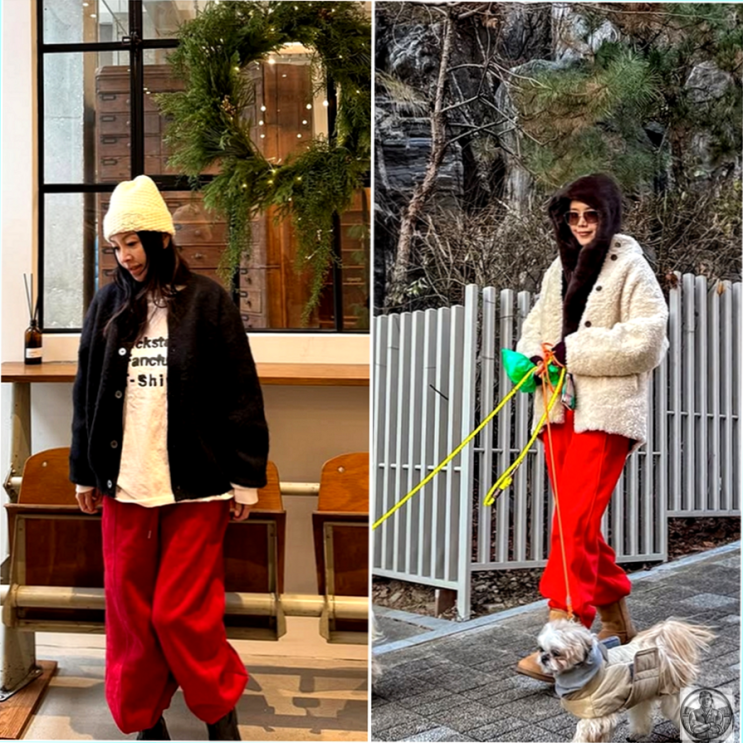  황신혜 vs 채정안, 빨간 바지가 촌스럽지 않은 1가지 결정적 이유