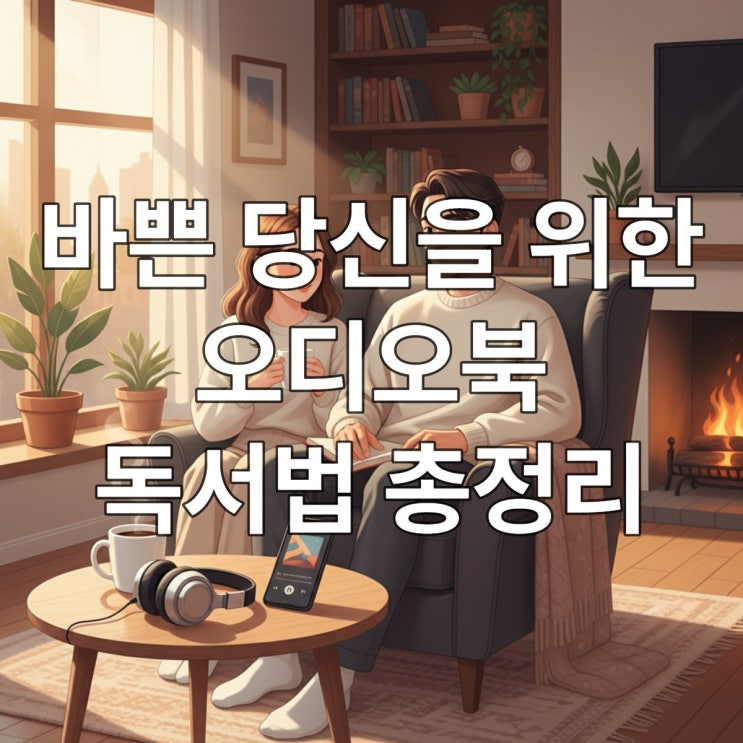  바쁜 당신을 위한 오디오북 독서법 총정리