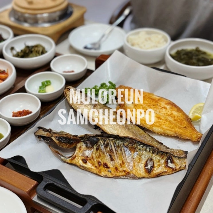  부평시장역 맛집 물오른삼천포 화덕생선구이